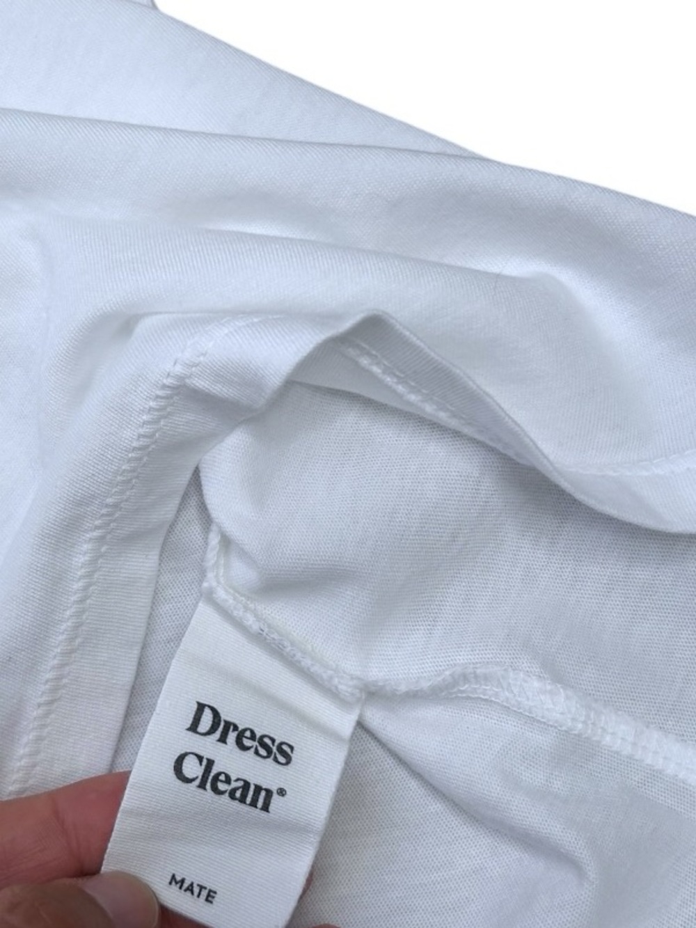 Mate the Label Organic Cotton Layering Tank True White Women’s Size Small - Picture 10 of 11